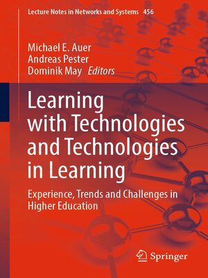 cover image of Learning with Technologies and Technologies in Learning